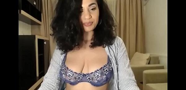  Gorgeous Spanish girl fucks herself